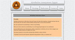 Desktop Screenshot of aaegypt.org
